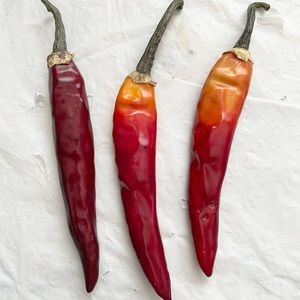 Artificial Chili Peppers.